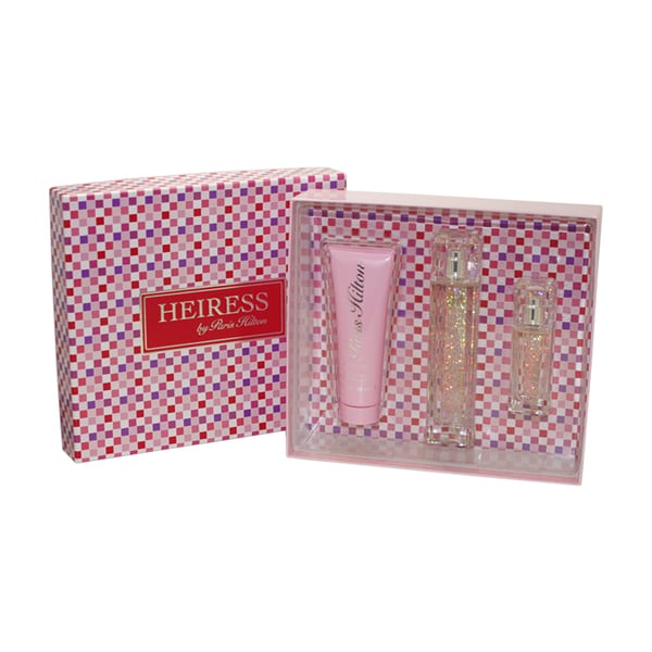 Paris Hilton 'Heiress Paris Hilton' Women's 3 Piece Gift Set Paris Hilton Gift Sets