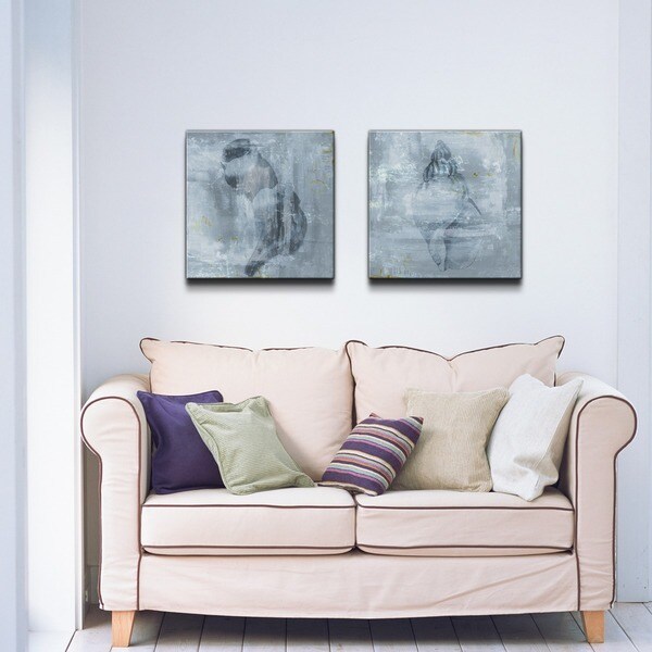 2 Piece Canvas Wall Art ready2hangart 'modern shells' 2-piece canvas wall art - free 2 Piece Canvas Wall Art ready2hangart 'modern shells' 2-piece canvas wall art - free
