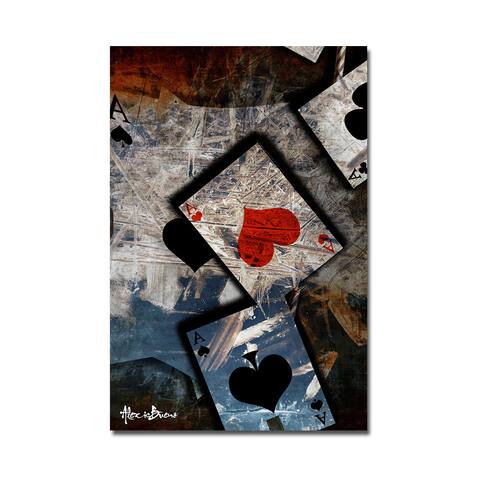 Ready2HangArt 'Poker I' Canvas Wall Art