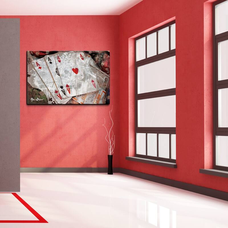 Ready2HangArt 'Poker II' Canvas Wall Art