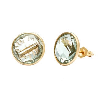 14k Yellow Gold Briolette Green Amethyst Earrings Ping The Best Deals On Gemstone 14k Yellow Gold Briolette Green Amethyst Earrings Ping The Best Deals On Gemstone