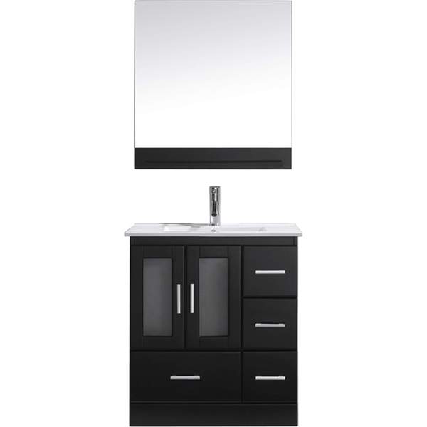 Shop Virtu USA Ava 30inch Espresso Single Sink Vanity Free Shipping