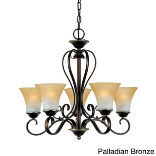 Copper Grove Troyes 5-light Chandelier (Bronze Finish) - Chandeliers For Bedrooms by Overstock.com