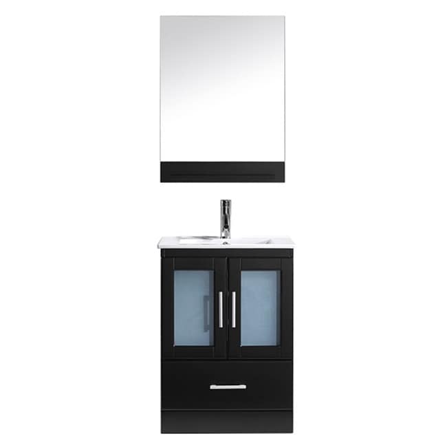 Virtu Virtu Usa Ava 24 inch Espresso Single Sink Vanity Espresso Size Single Vanities