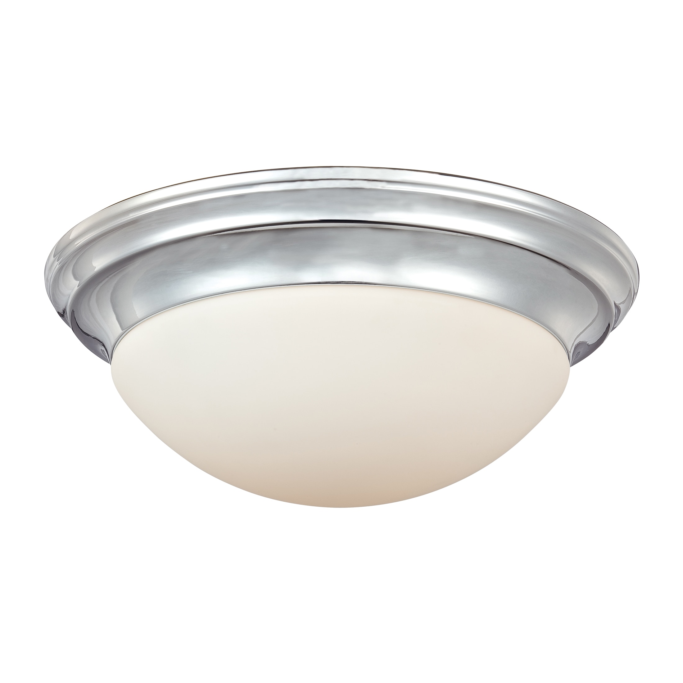 Summit 1 light Polished Chrome Flush Mount