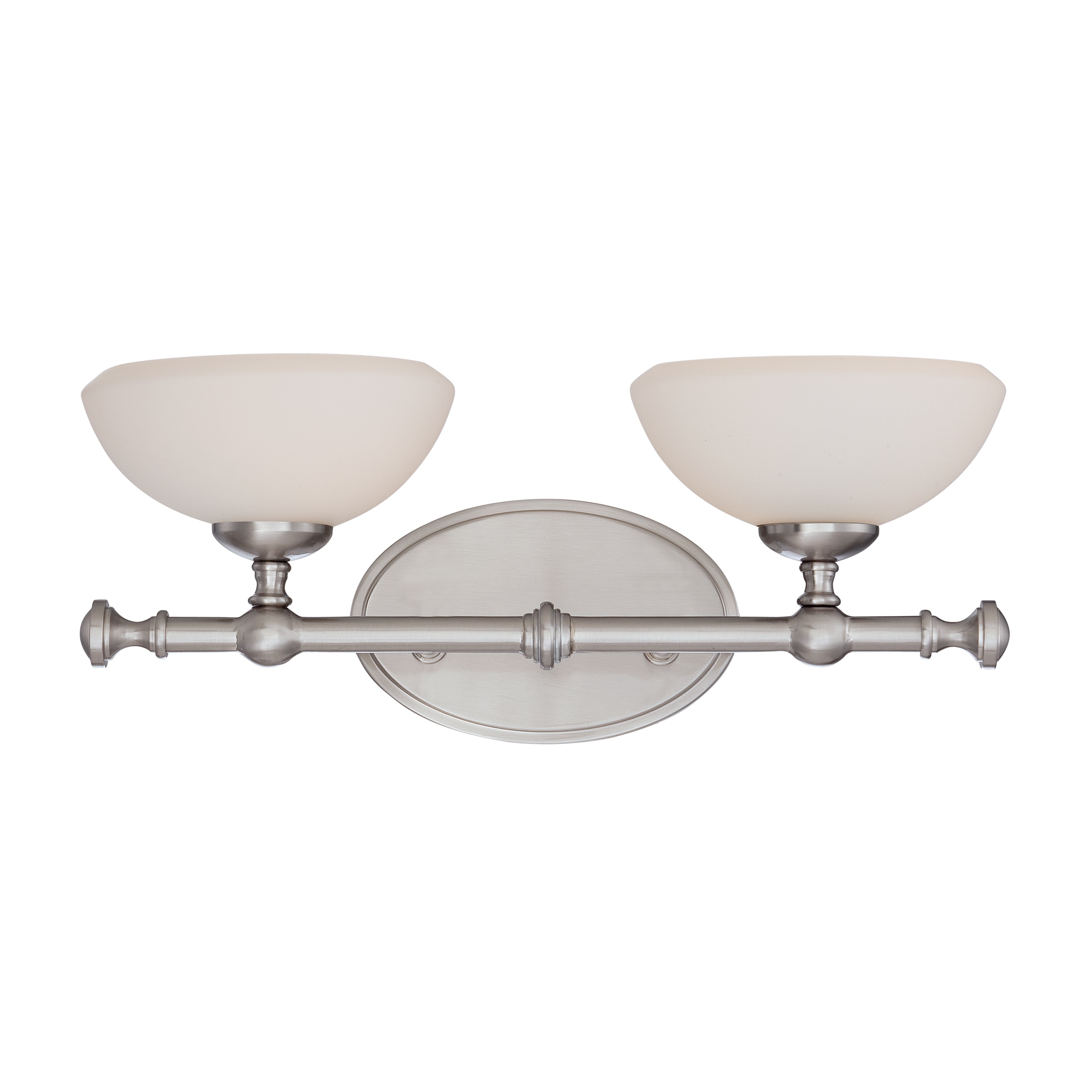 Ryder 2 light Brushed Nickel Bath Fixture