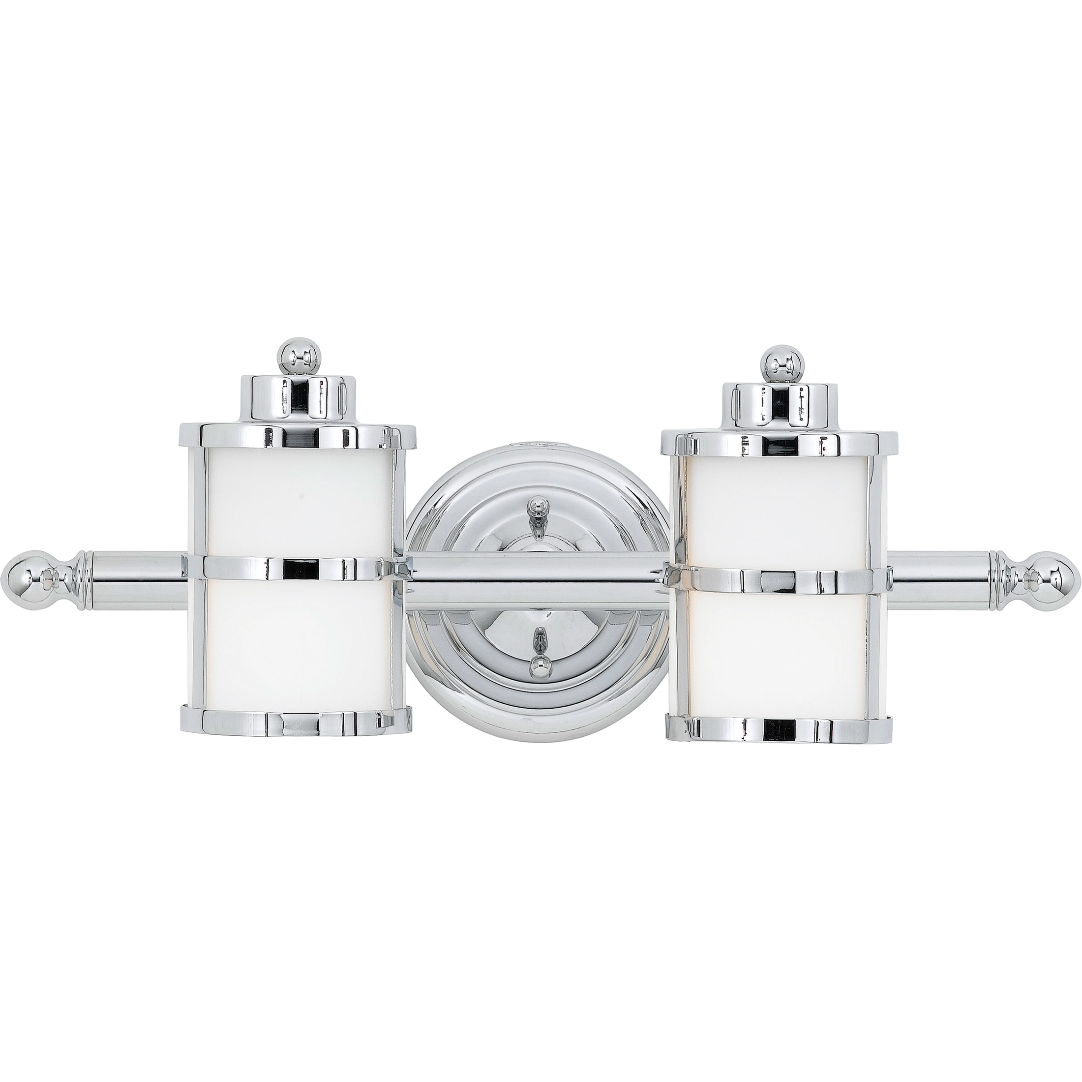 Tranquil Bay 2 light Polished Chrome Bath Fixture