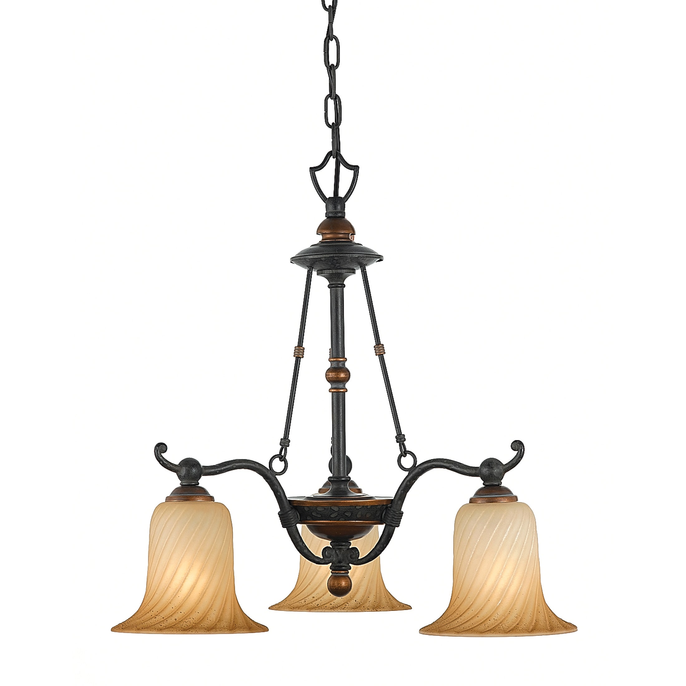 Quoizel Genova 3 light Chandelier