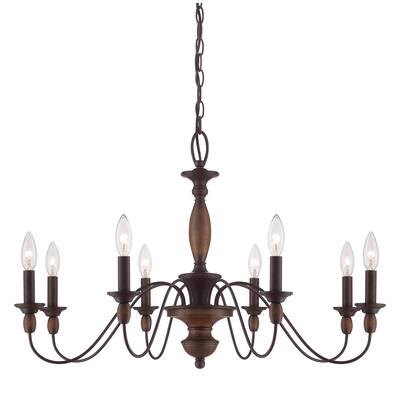 Copper Grove Clichy 8-light Chandelier