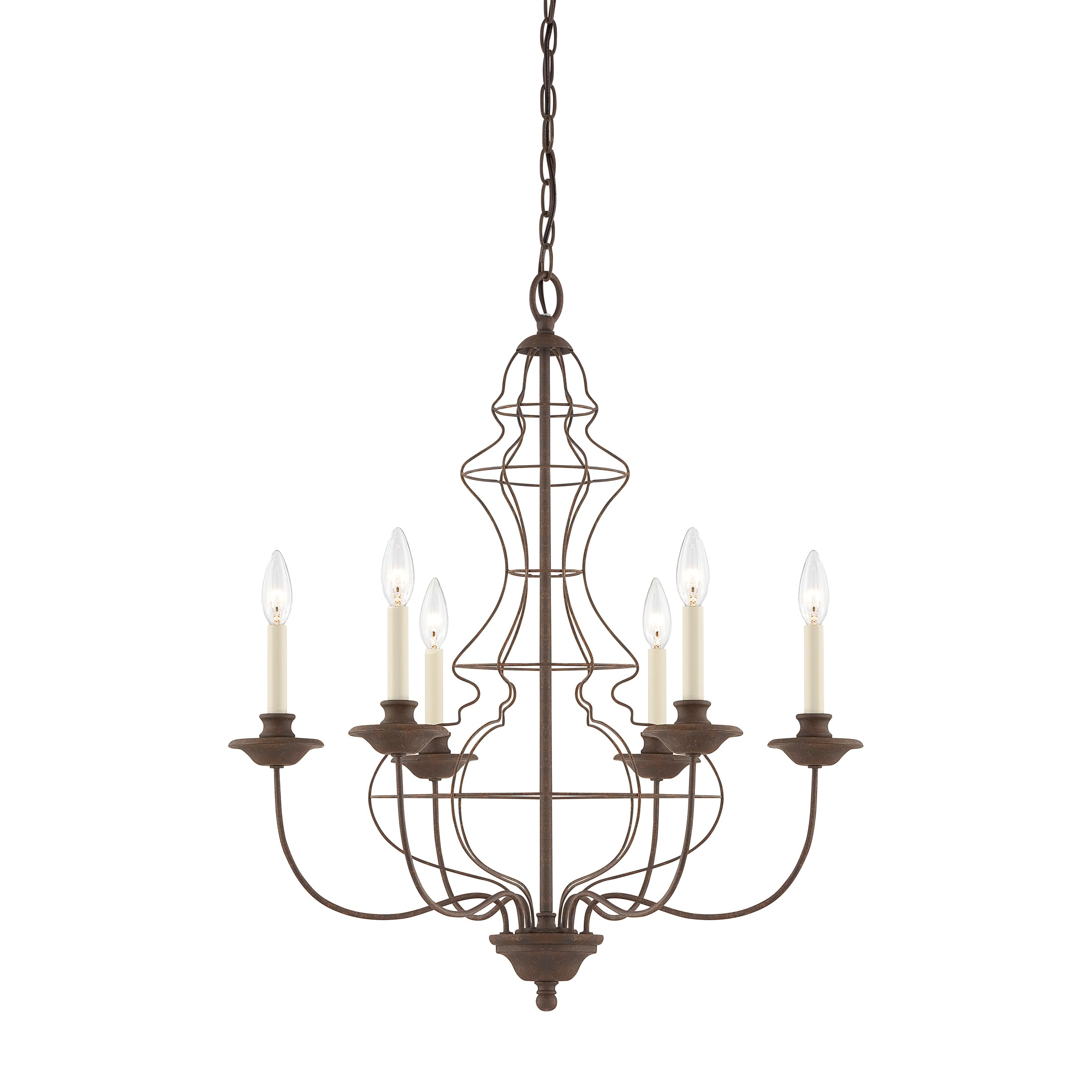 Quoizel Laila 6 light Chandelier