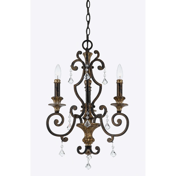 Quoizel 'Marquette' 3 light Chandelier Quoizel Chandeliers & Pendants