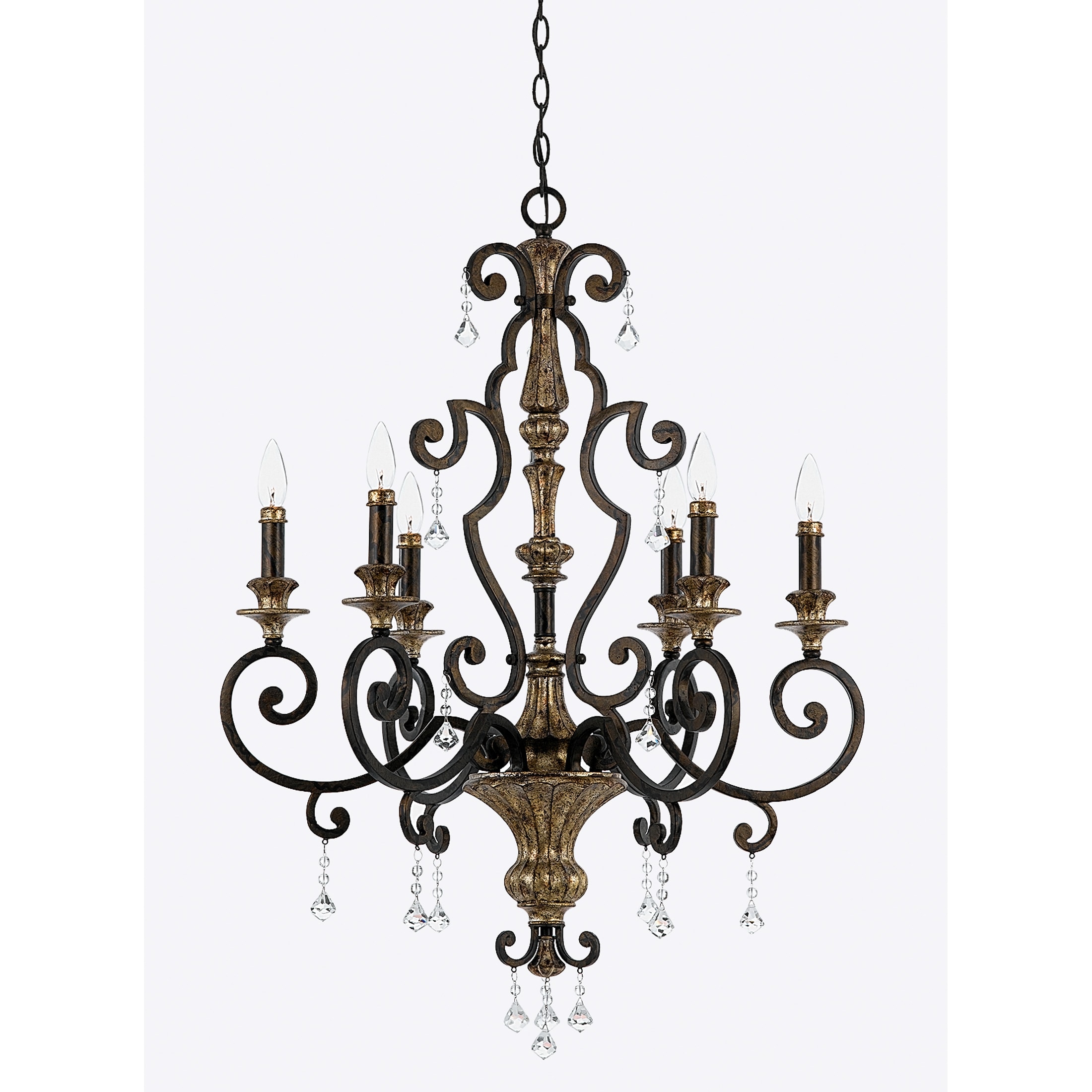 Quoizel Marquette 6 light Chandelier