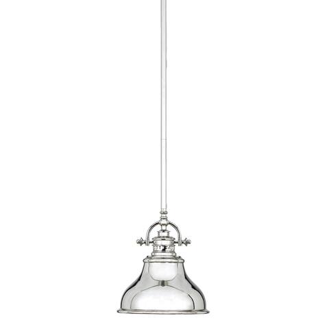 Quoizel Emery 1-Light Industrial Mini Pendant with Metal Shade
