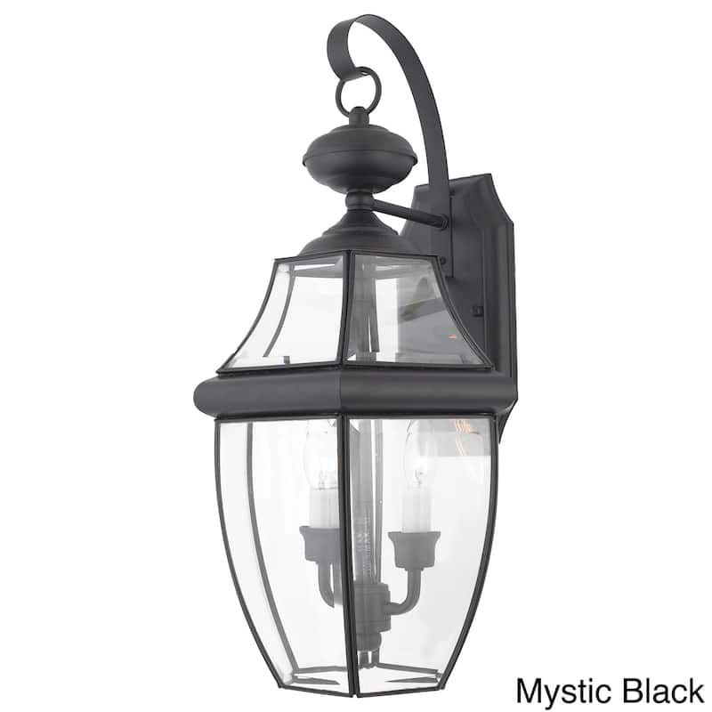 Copper Grove Zavet 2-light 60-watt Outdoor Fixture - Mystic Black