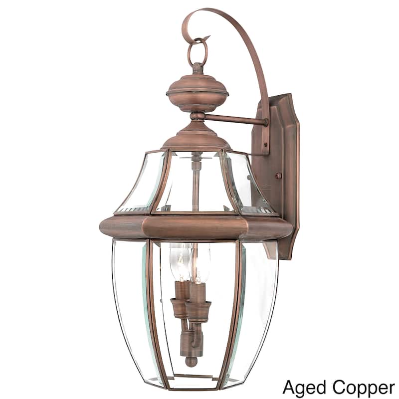 Copper Grove Zavet 2-light 60-watt Outdoor Fixture - Aged Copper