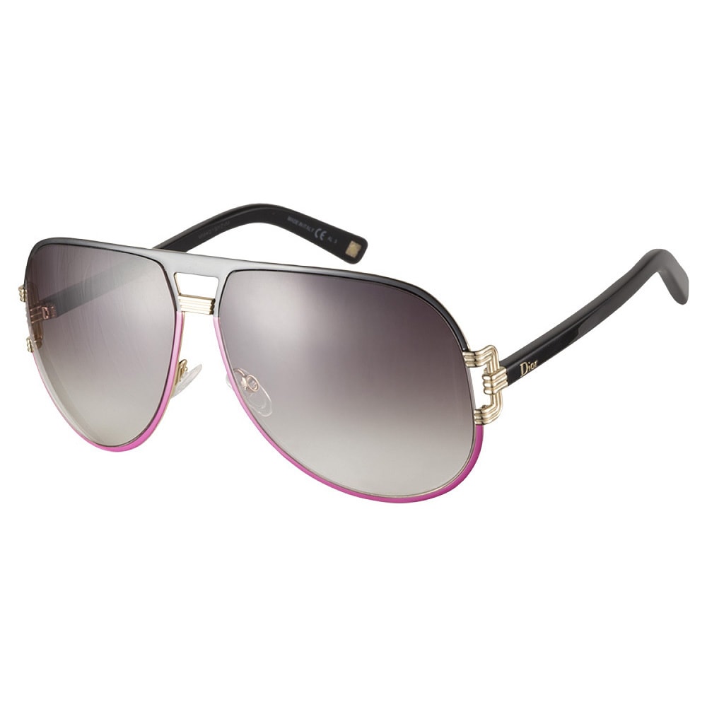 Dior Graphix 2 V4s Js Black Fuchsia Sunglasses