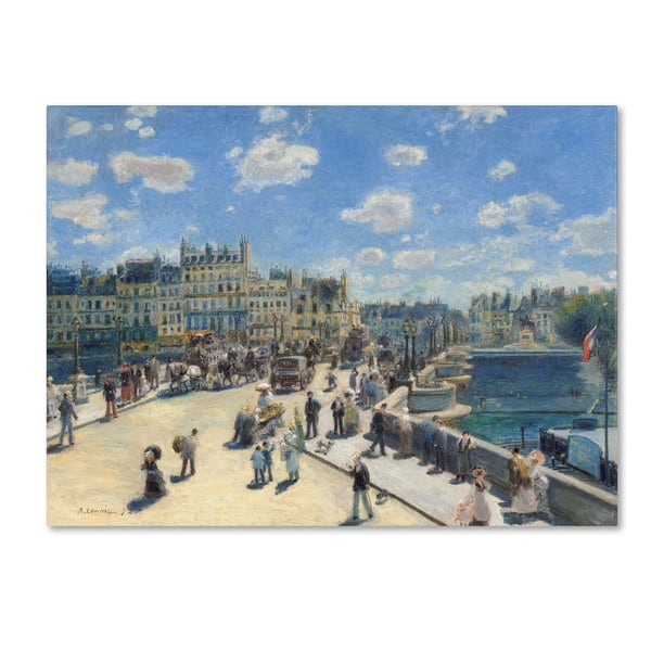 Pierre Renoir Regatta at Argenteuil 1874 Canvas Art