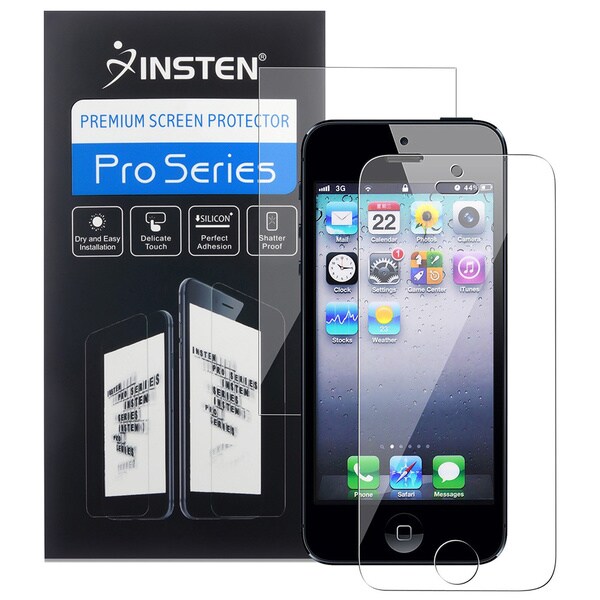 INSTEN Front/ Back Screen Protector for Apple iPhone 5/ 5C/ 5S/ SE (Pack of 6)