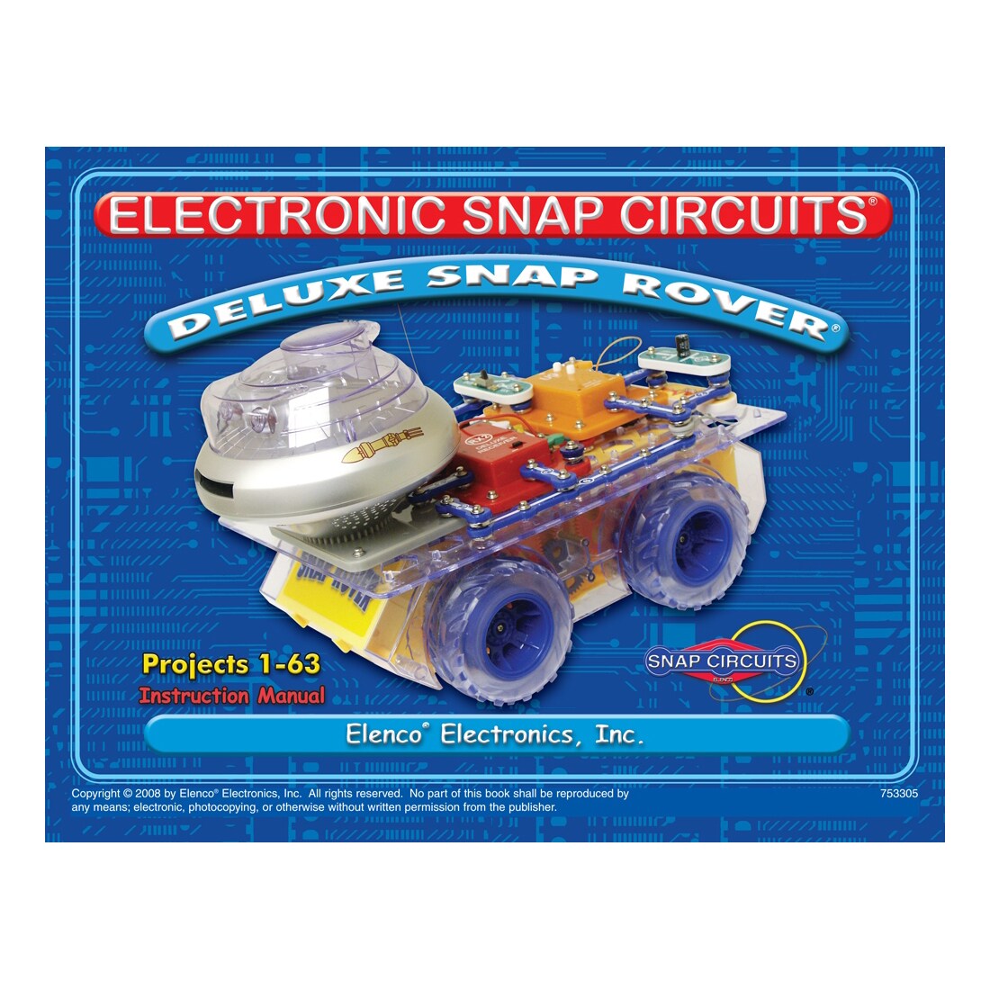 snap circuits deluxe snap rover