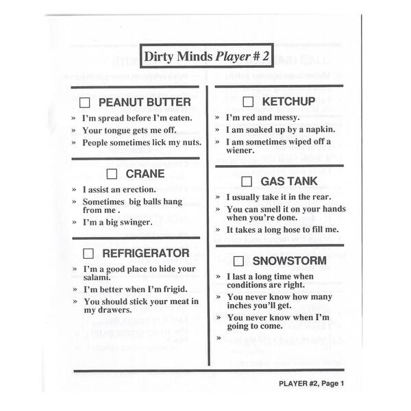 Shop Dirty Minds Game Overstock 8617859 Shop Dirty Minds Game Overstock 8617859