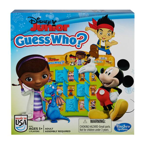 Shop Disney Jr Guess Who Board Game Overstock 8618772