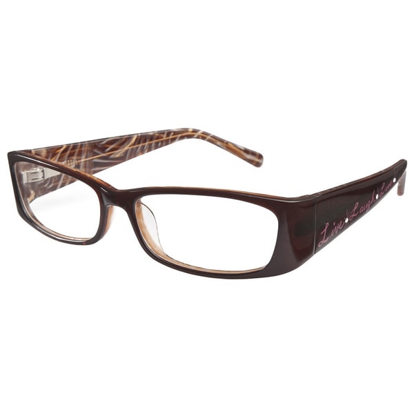 Love L704 Brown Pink Prescription Eyeglasses Love Prescription Glasses