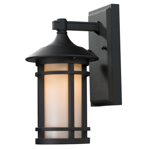 Avery Home Lighting Matte Opal Outdoor Wall Light - Free Shipping Today ...