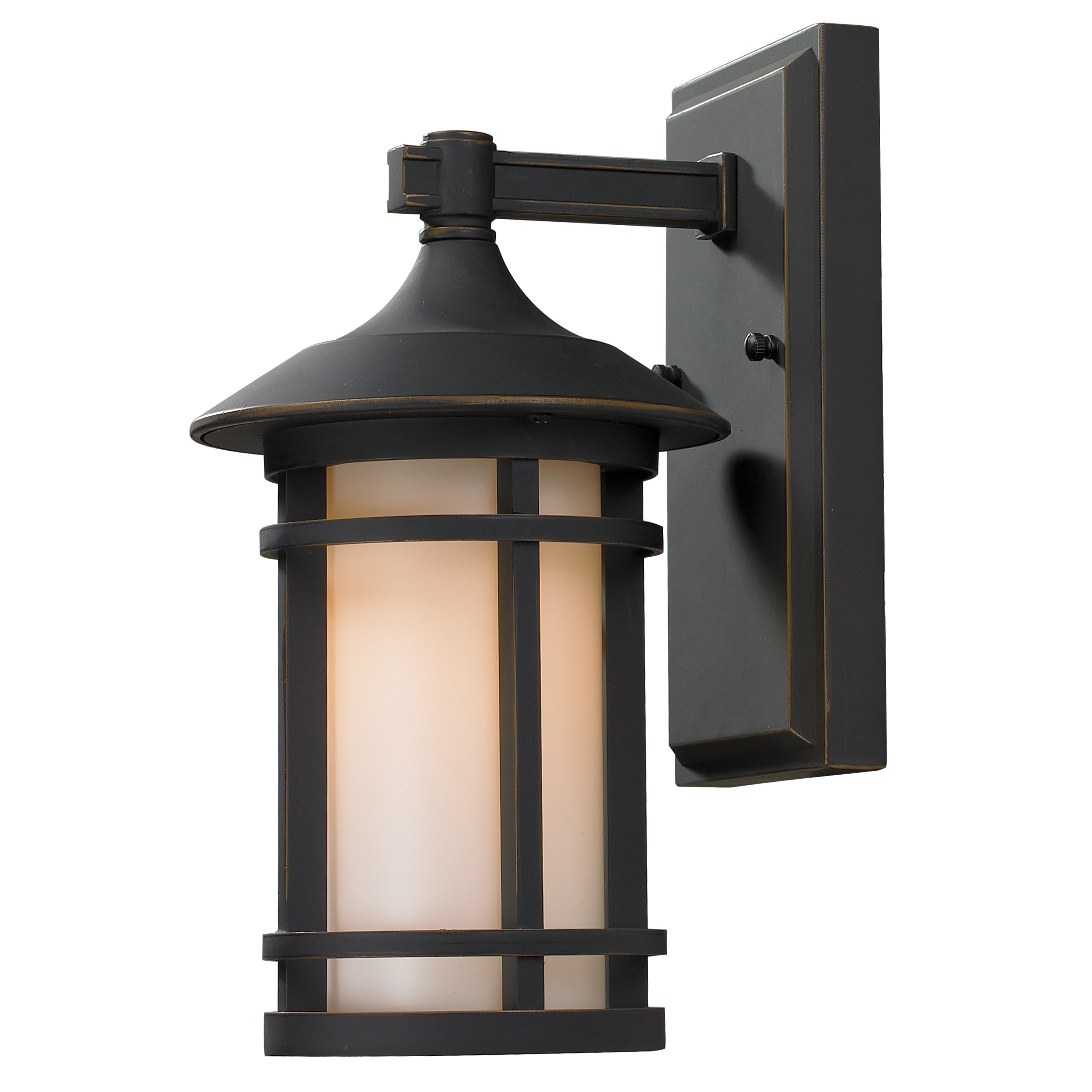 Z lite Brown Outdoor Wall Light