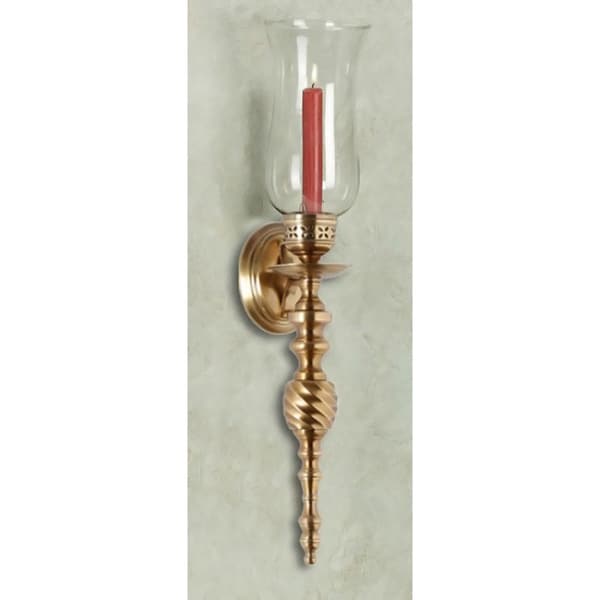 Shop Aged Brass Swirl Wall Sconce - On Sale - Free ... Shop Aged Brass Swirl Wall Sconce - On Sale - Free ... on Aged Brass Wall Sconce id=28587