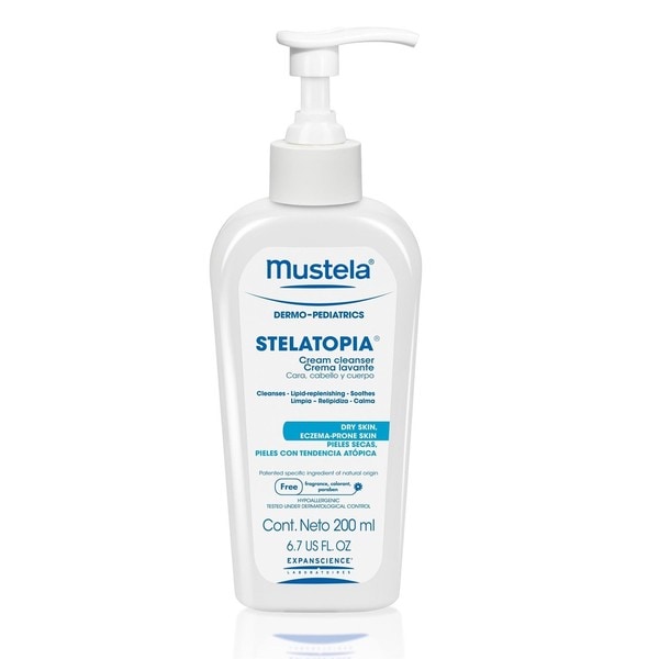 mustela stelatopia cleansing cream şampuan