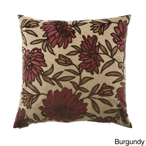 Montague Feather Filled Decorative Throw Pillow Overstock 8625121