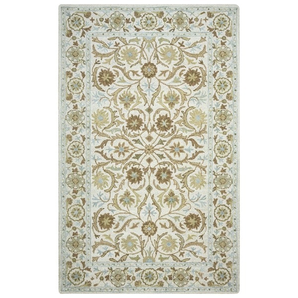 Rizzy Home Ashlyn Collection Hand-tufted Wool Accent Rug (8' x 10') - 8' x 10'