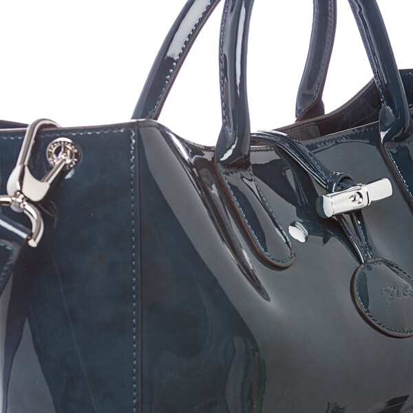 longchamp patent leather tote