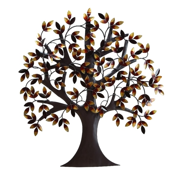 Tree Metal Wall Decor Free Shipping Today Overstock 15891308