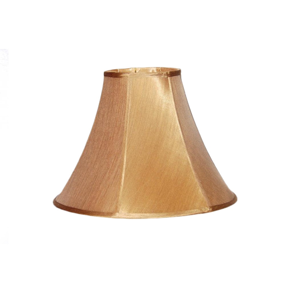 Bavarian Bronze Pongee Silk Bell Lamp Shade