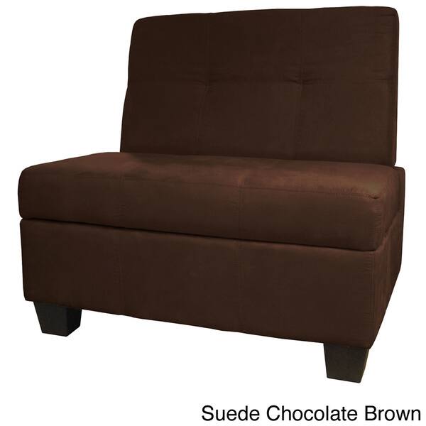 Vanderbilt Butler Upholstered Hinged Storage Bench Chair Vanderbilt Butler Upholstered
