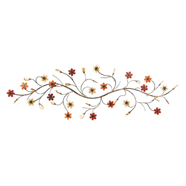 Metal Flower Wall Decor - Free Shipping Today - Overstock ...