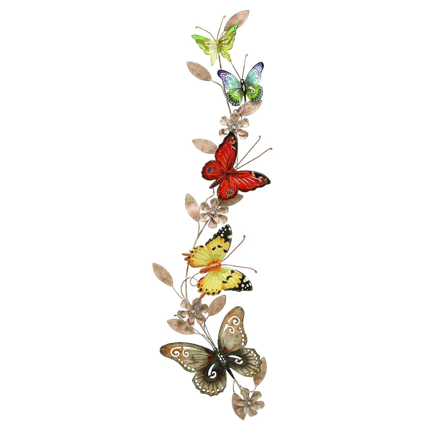 Metal Butterfly Wall Decoration