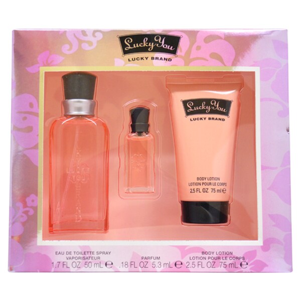 Shop Liz Claiborne Lucky You Women's 3piece Gift Set Free Shipping