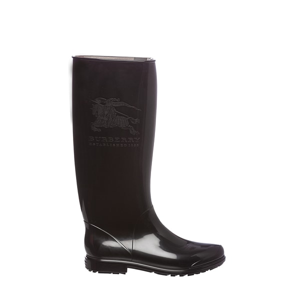 burberry boots womens black