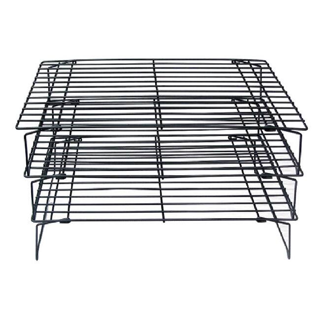 Baker's Secret Black Three-tier Cooling Rack