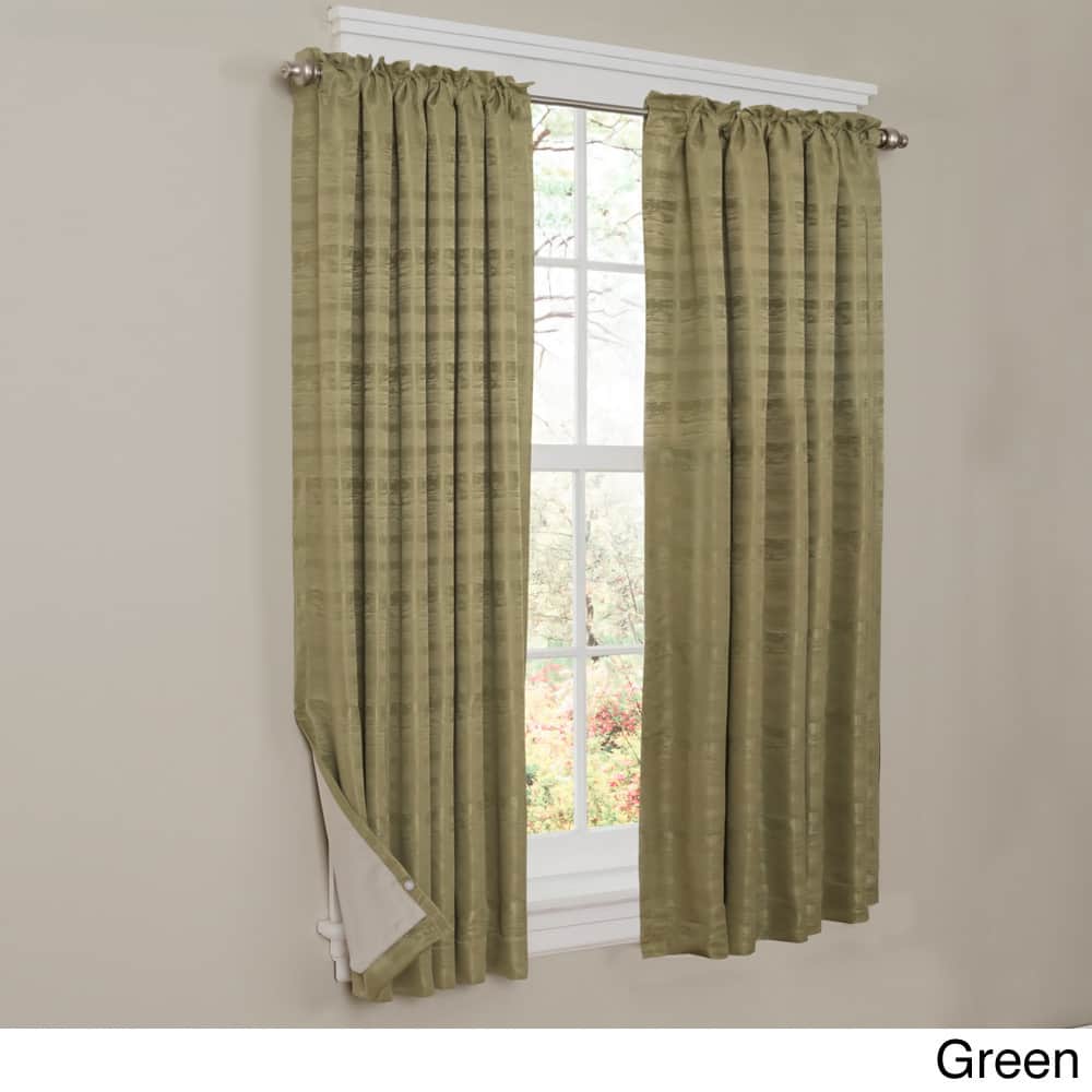 Francesca Thermal Shield 63 inch Energy Window Curtain - 54 x 63 - 54 x 63