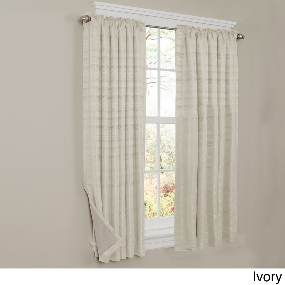 Francesca Thermal Shield 63 Inch Energy Window Curtain