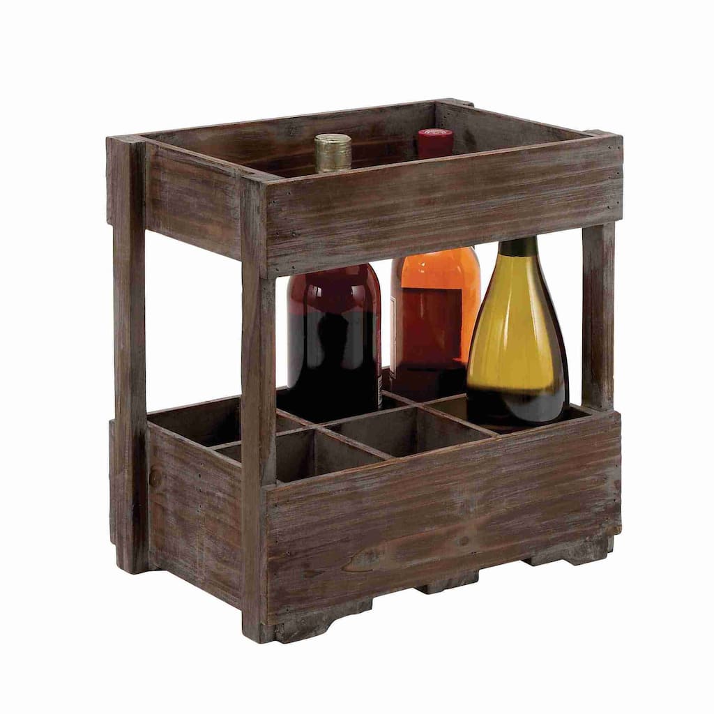 Designed Wood Wine Rack for Classic and Unique Wines