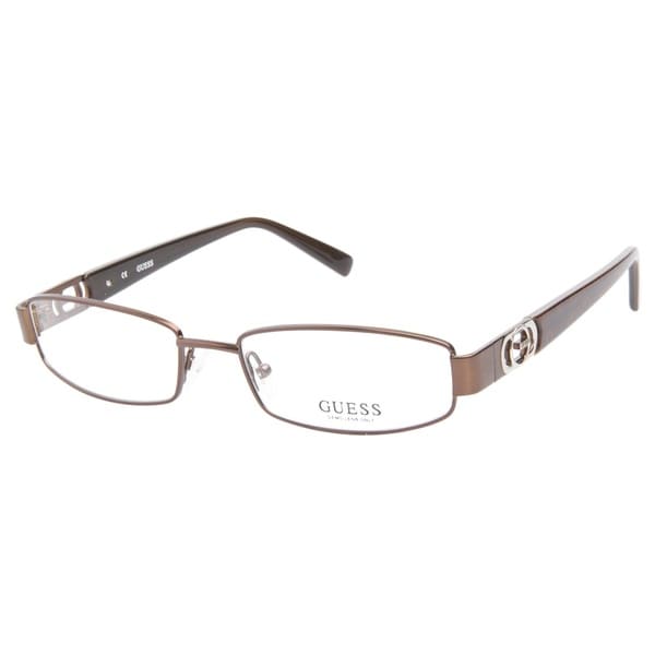 Guess GU1606 Brown Prescription Eyeglasses Guess Prescription Glasses