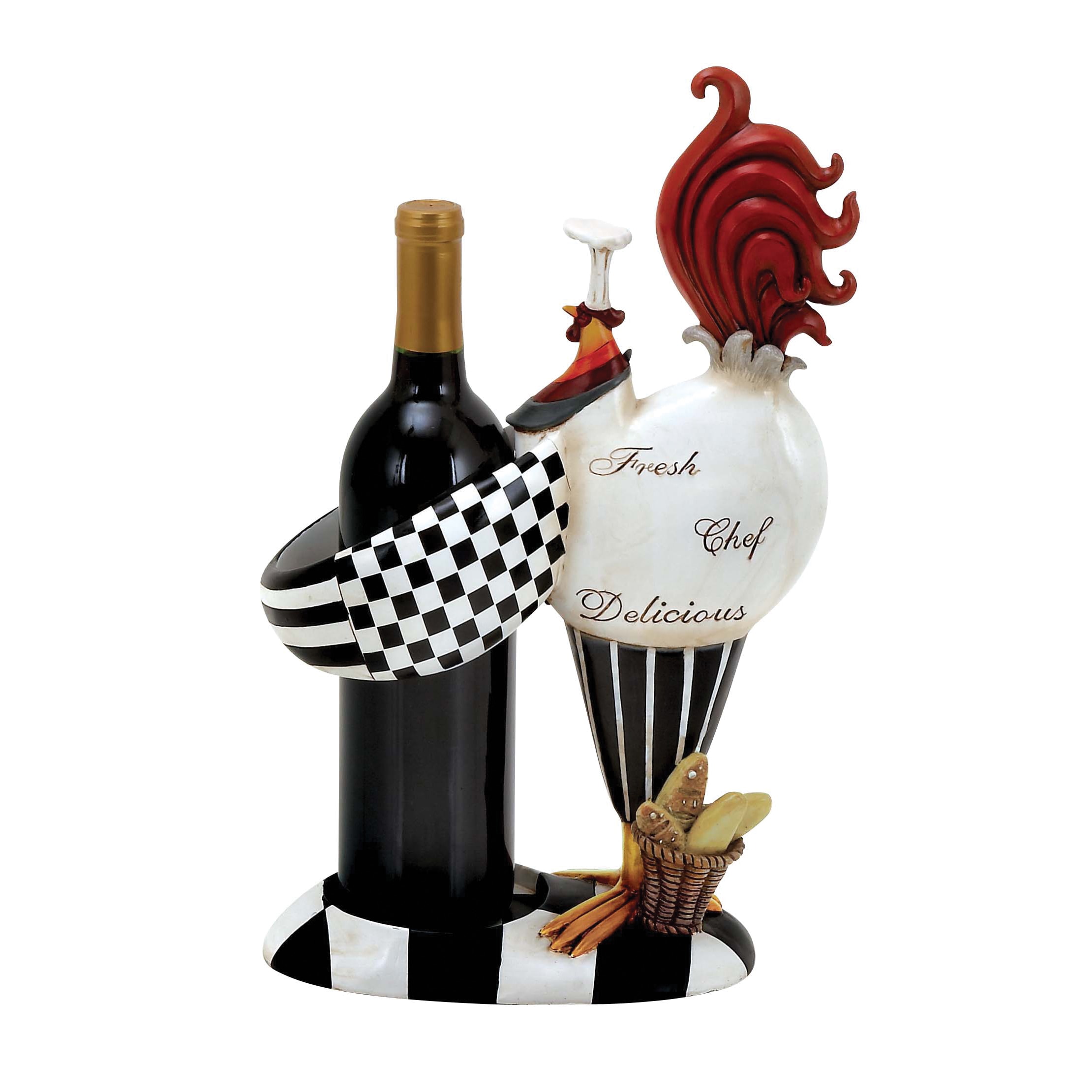 Rooster Chef Wine Bottle Holder