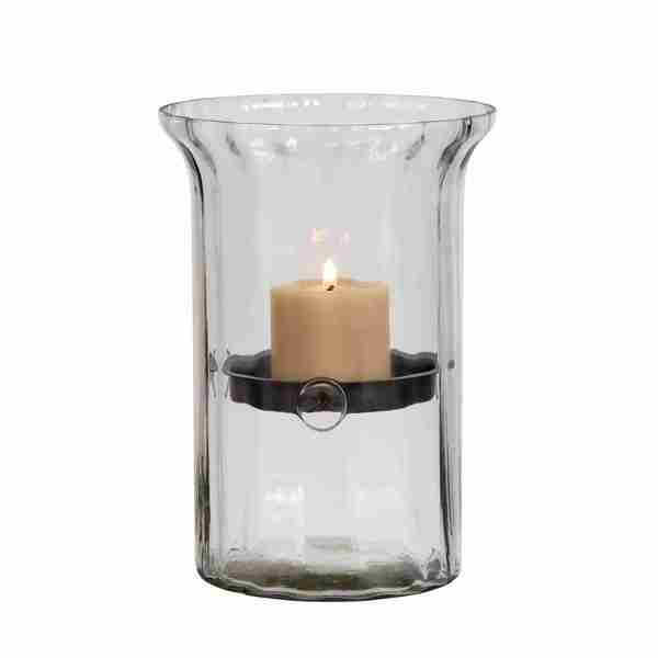 Metal Candle Holder with Clear Glass Case - Free Shipping Today ...