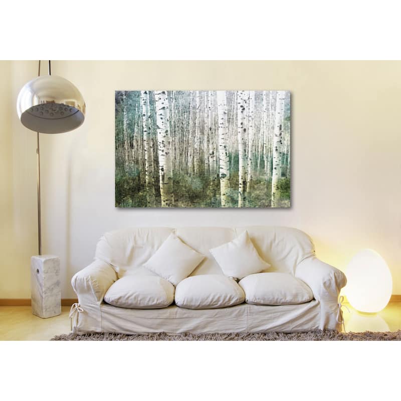 Parvez Taj 'Aspen Green' Canvas Print