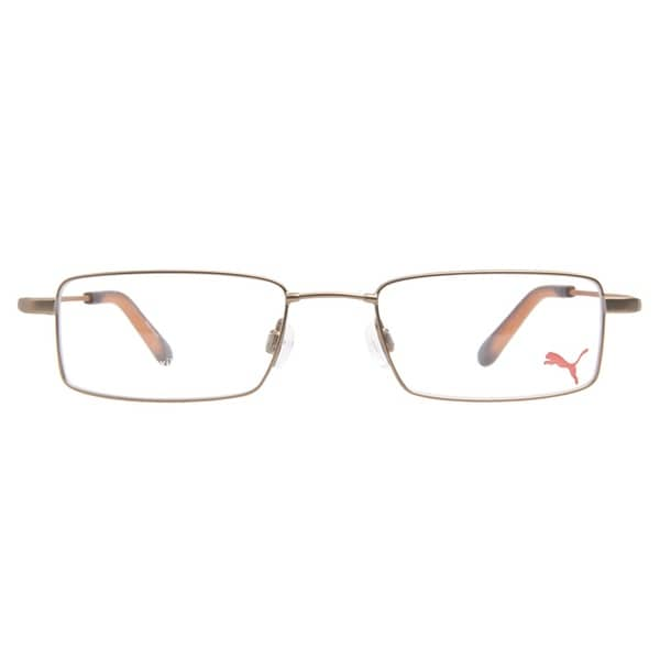 Puma PU15320 Zone 2 Brown Prescription Eyeglasses Puma Prescription Glasses