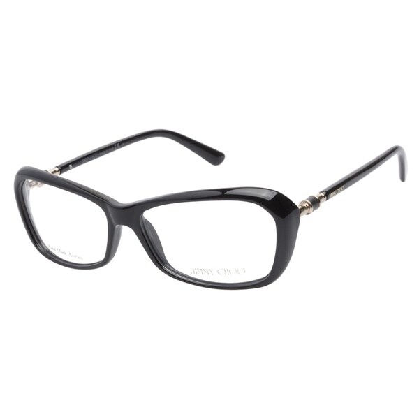 Jimmy Choo 65 807 Black Prescription Eyeglasses - 15897981 - Overstock ...